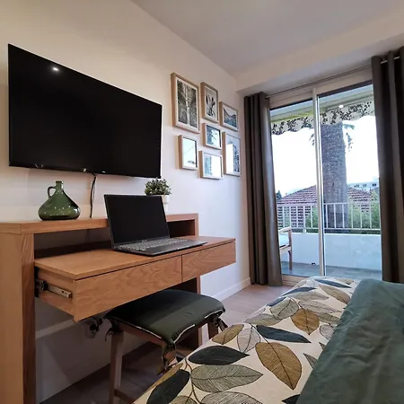 Le Chester - Terrasse & Clim - Croisette, Port Canto Et Centre A Pied - Au Calme Cannes